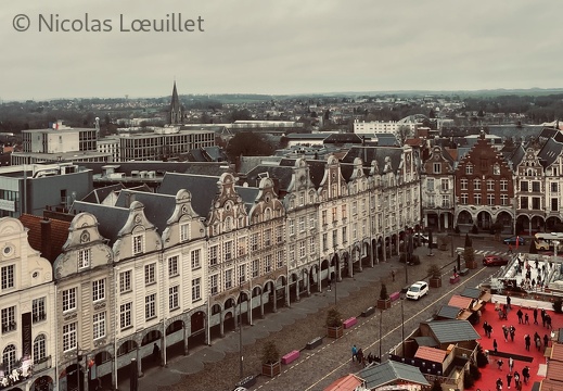 La Grand-Place d'Arras, vue depuis la Grande Roue