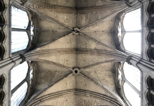 Plafond de la Cathédrale Notre-Dame de Reims