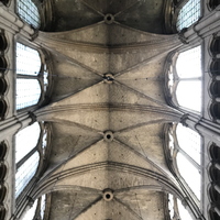 Plafond de la Cathédrale Notre-Dame de Reims